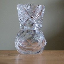 Vintage Crystal Cut heavy