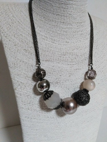 Statement necklace chunky - statement,