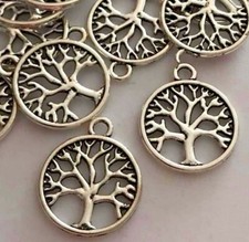 Tibetan Silver Charms Tree Of