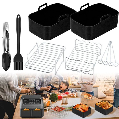 10x air fryer accessories - fryer,