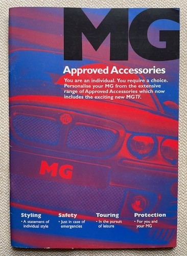 Rover accessories - mg, uk