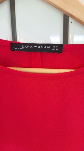 Zara mini dress - m, red