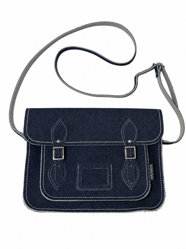 Zatchels denim satchel - denim,