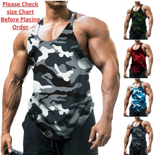 Mens gym vest racerback - vest,