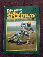 Speedway book Peter White's World of Speedway
