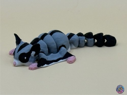 Printed sugar glider fidget - sugar,