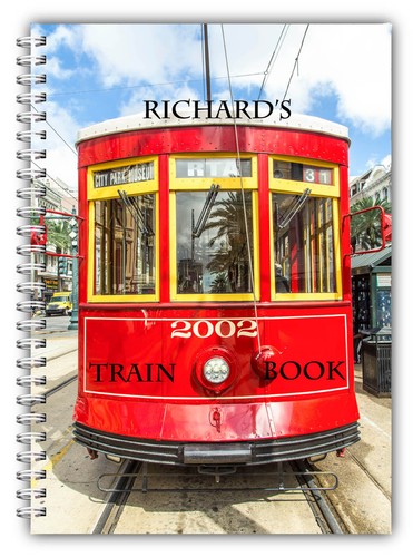 New train spotting log - new,