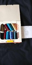 Used Madeira Embroidery Machine Thread 1000mColour numbers and sizes on photo