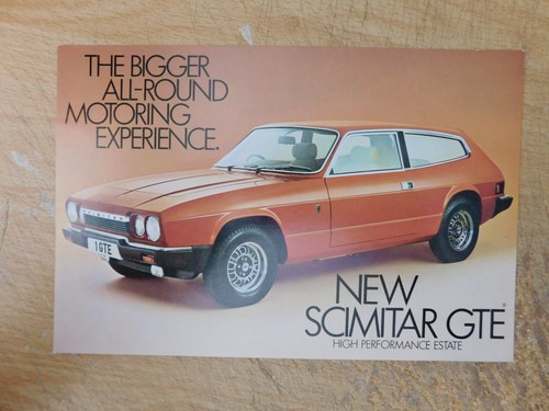 Reliant scimitar gte - scimitar, sales