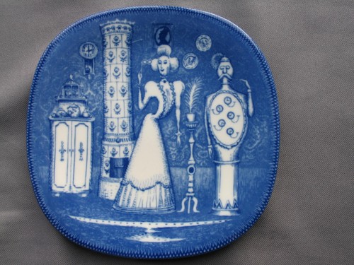 Rostrand decorative plate - , c