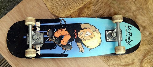 Retro 1990s punky skateboard - retro, u-punky