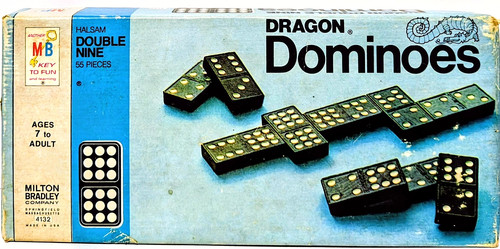 Dragon dominoes double nine - -,