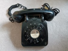 Vintage GEC TEL 2 / ATT Rotary Dial Phone Telephone - Similar to GPO 706 / 746