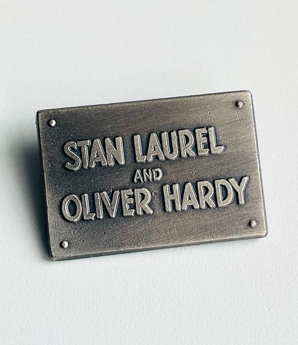 Laurel and hardy silver - hardy, tone