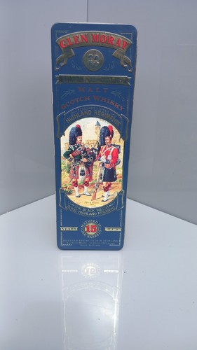 Vintage glen moray empty - glen, tin