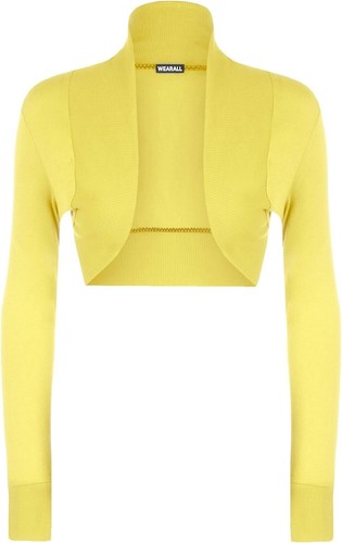 Ladies shrug long sleeved - long,