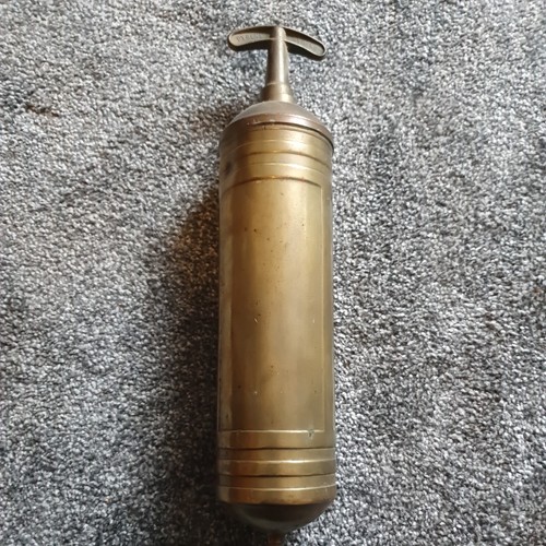 Vintage brass fire - vintage,