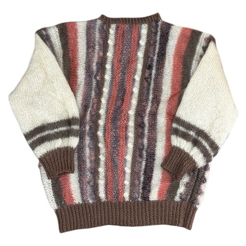 Vintage striped knit jumper - vintage,