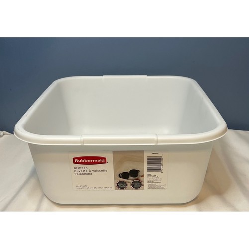 Rubbermaid dishpan white - rubbermaid,