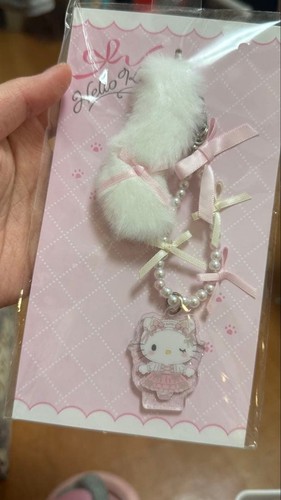 Sanrio white cat ballerina - sanrio,