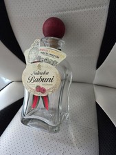 Beautiful Decorative Liquor Empty Bottle With Topper Craft 500ml Square Bottom