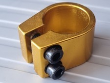 Heavy Duty Bike Seat Post Clamp Lightweight Alloy 28.6mm MTB BMX Road Bicycle