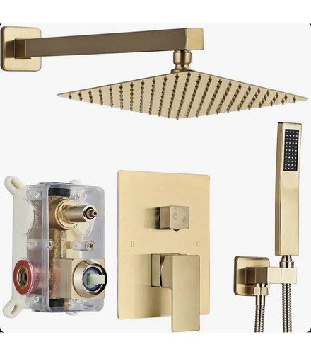 Bathroom shower faucet set - bathroom,