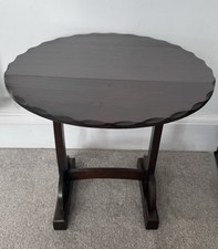 Vintage Tilt Top Side Table