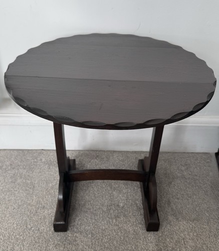 Vintage tilt top side table - tilt,