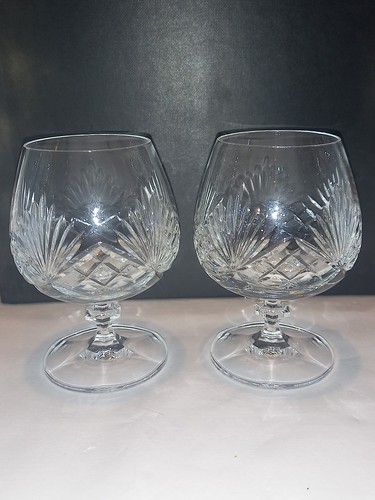Two large brandy glass - two,