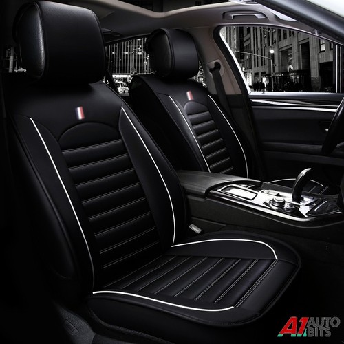 Front car seat - front, black