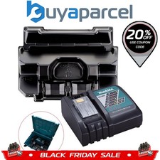 Makita DC18RC 18v 22min Intelligent FAST Lithium Battery Charger + Battery Inlay