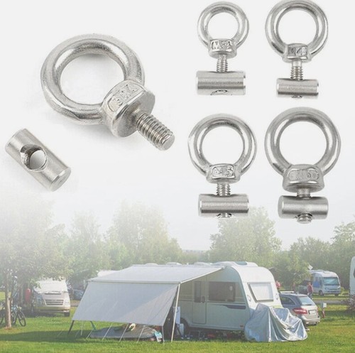 Stainless steel awning - 4x, rail