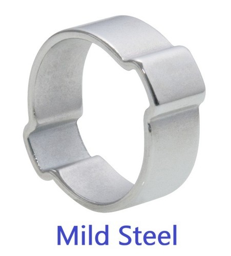 Double ear clamp clips - double,