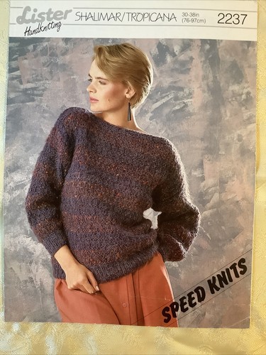 Lister knitting pattern 2237