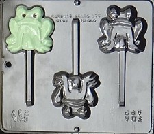 Frog Lollipop Chocolate Candy