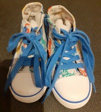 Childrens Cath Kidston Kids Boys Footwear Shoes Hi-top Trainers Size 7 (Junior)