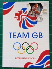 2012 Olympic Games Team GB Postcard Jessica Ennis Heptathlon FDC
