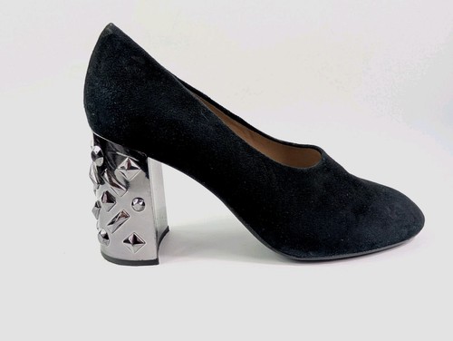 Unisa black suede leather - unisa, high