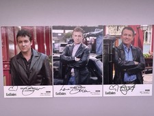 EastEnders Alfie Moon Shane Richie Signed Cast Cards x3 Undedicated
