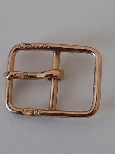 Trench watch buckle - 9k, rose