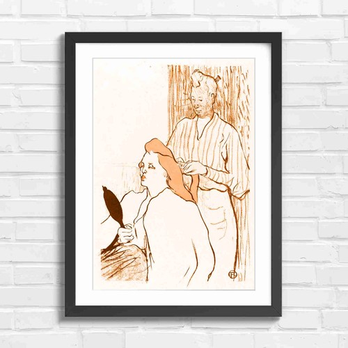 Art nouveau blonde - nouveau, haircut