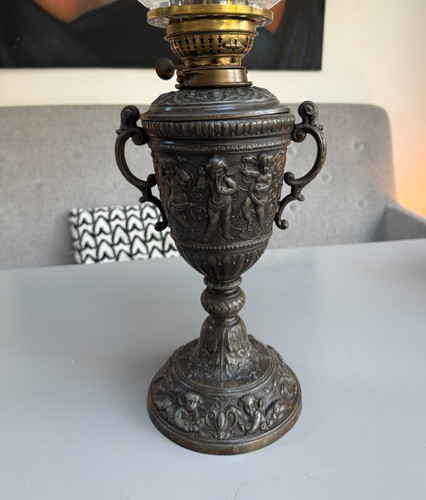 Antique spelter cast - antique,