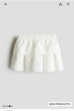 H&M: ￼LACE-TRIMMED COTTON