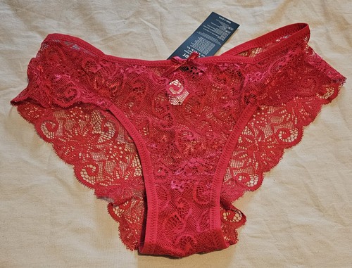 Womens red lace medium - womens, size