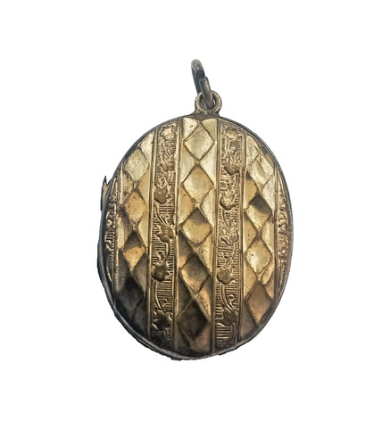 Antique rolled gold locket - antique,