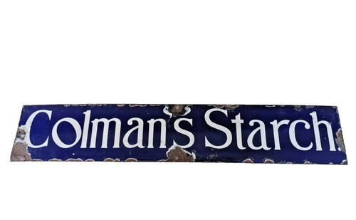 Colman starch antique - antique, enamel