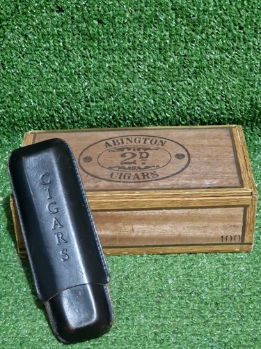 Wooden cigar box case - cigar, box/case