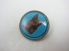 Vintage German Shepherd Dog Badge / brooch, Made in England , 2.6 cm (L)
