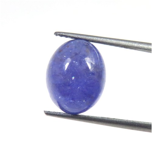 Natural blue tanzanite oval - natural,